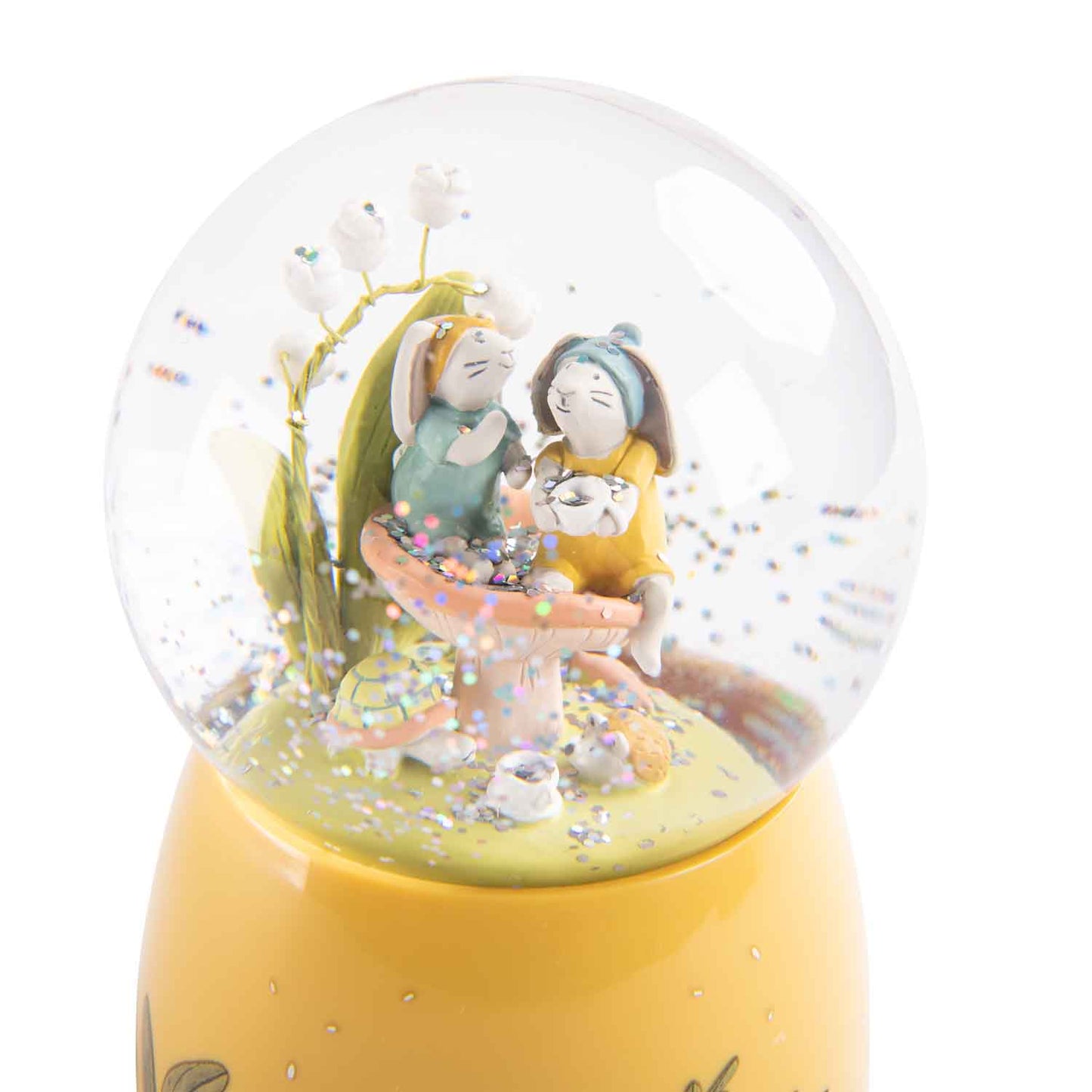 Bola de nieve musical -Trois petits lapins