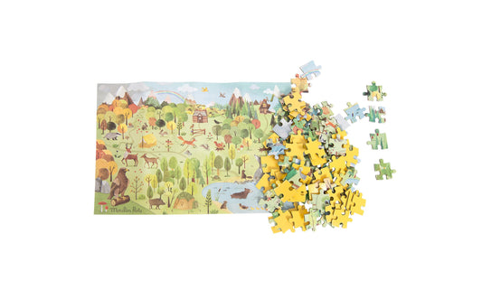 Puzzle explorador del Bosque