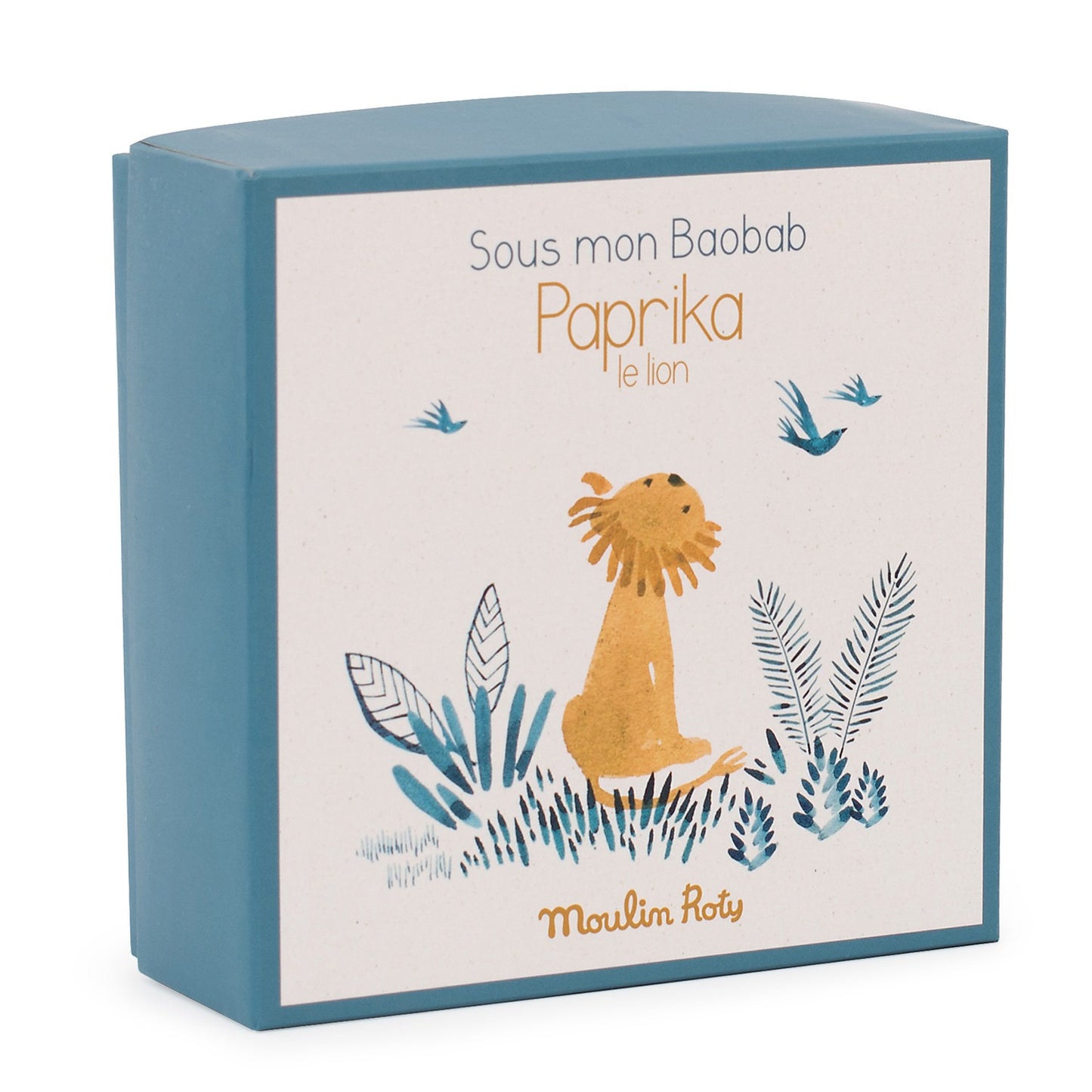 Doudou porta-chupón león