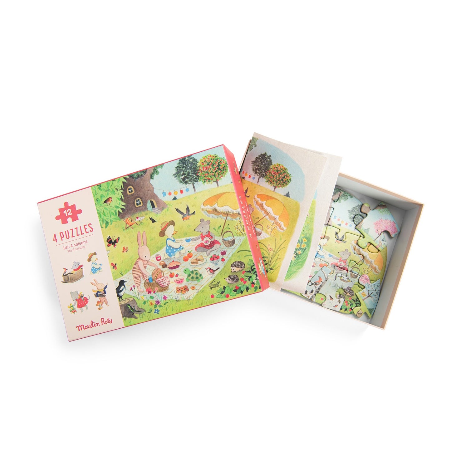 4 mini puzzles Las Estaciones