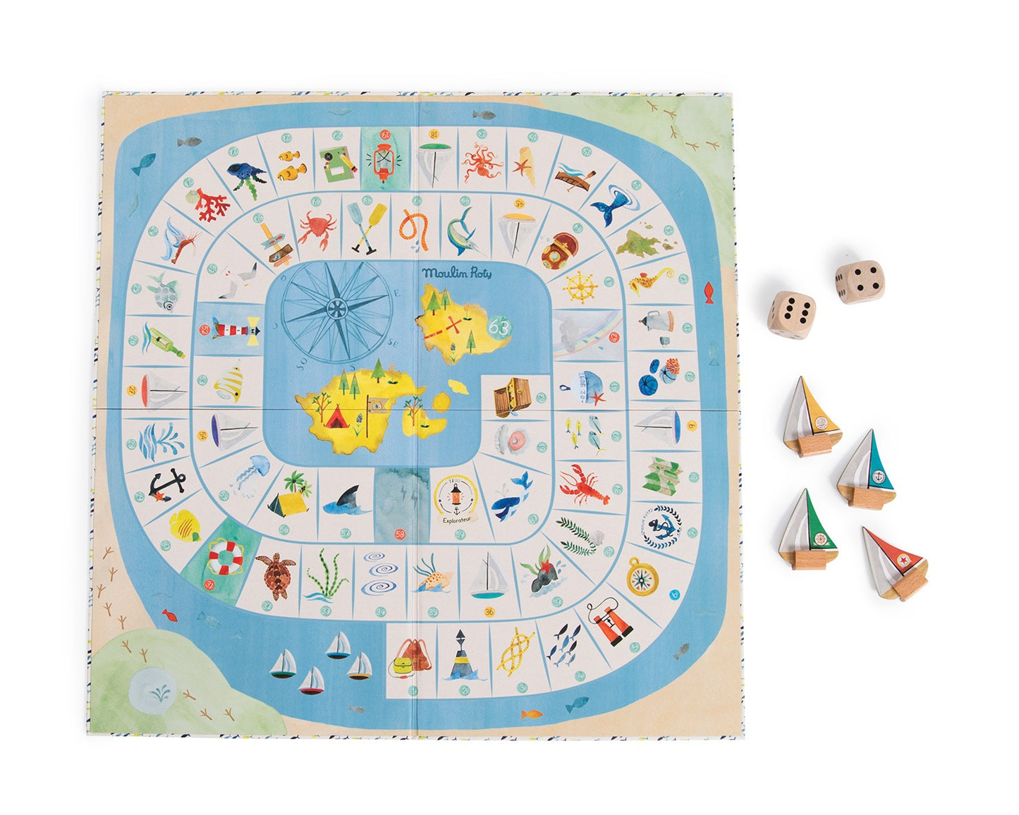 Juego de la oca del explorador