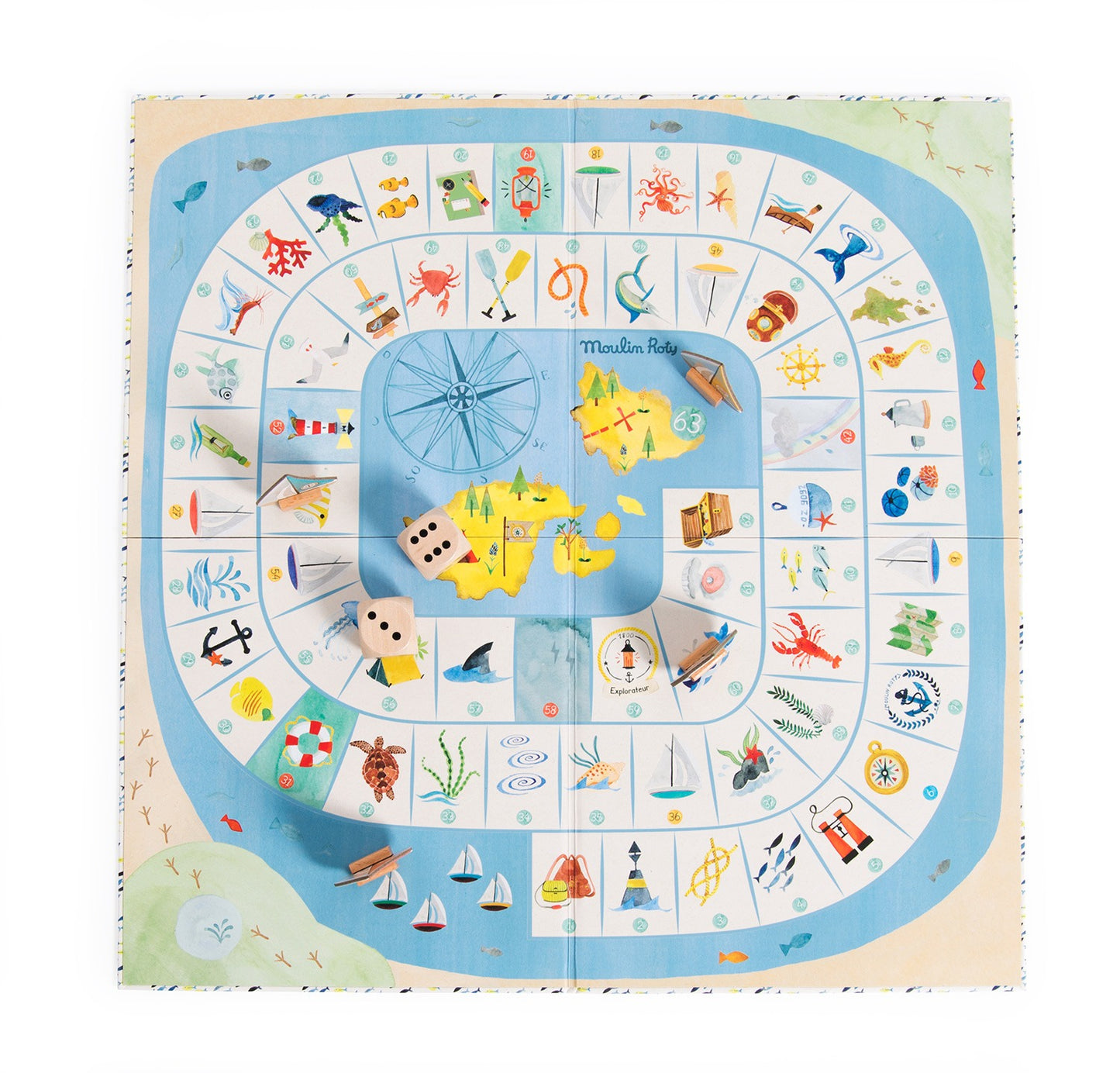 Juego de la oca del explorador