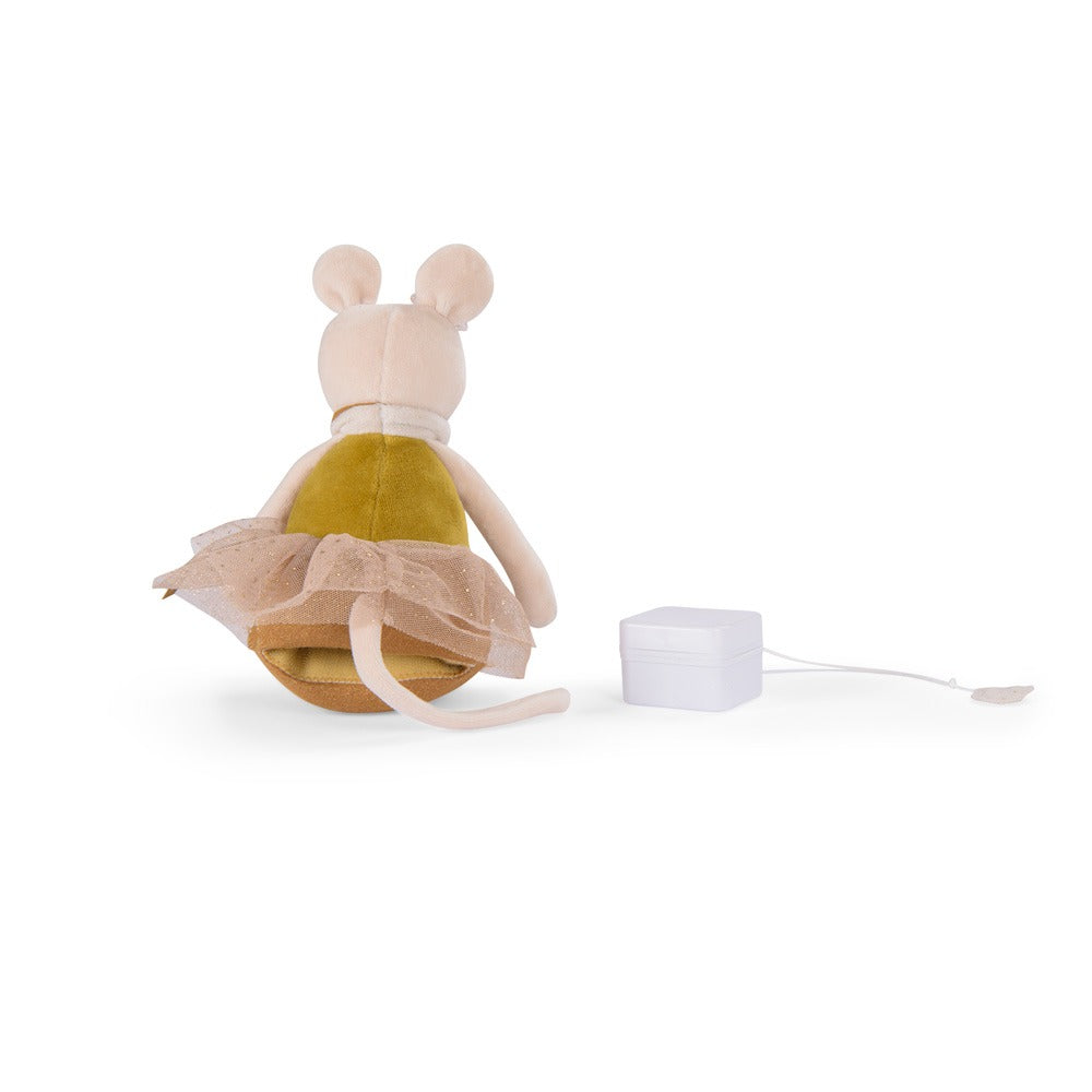 Muñeco musical ratoncita rosa