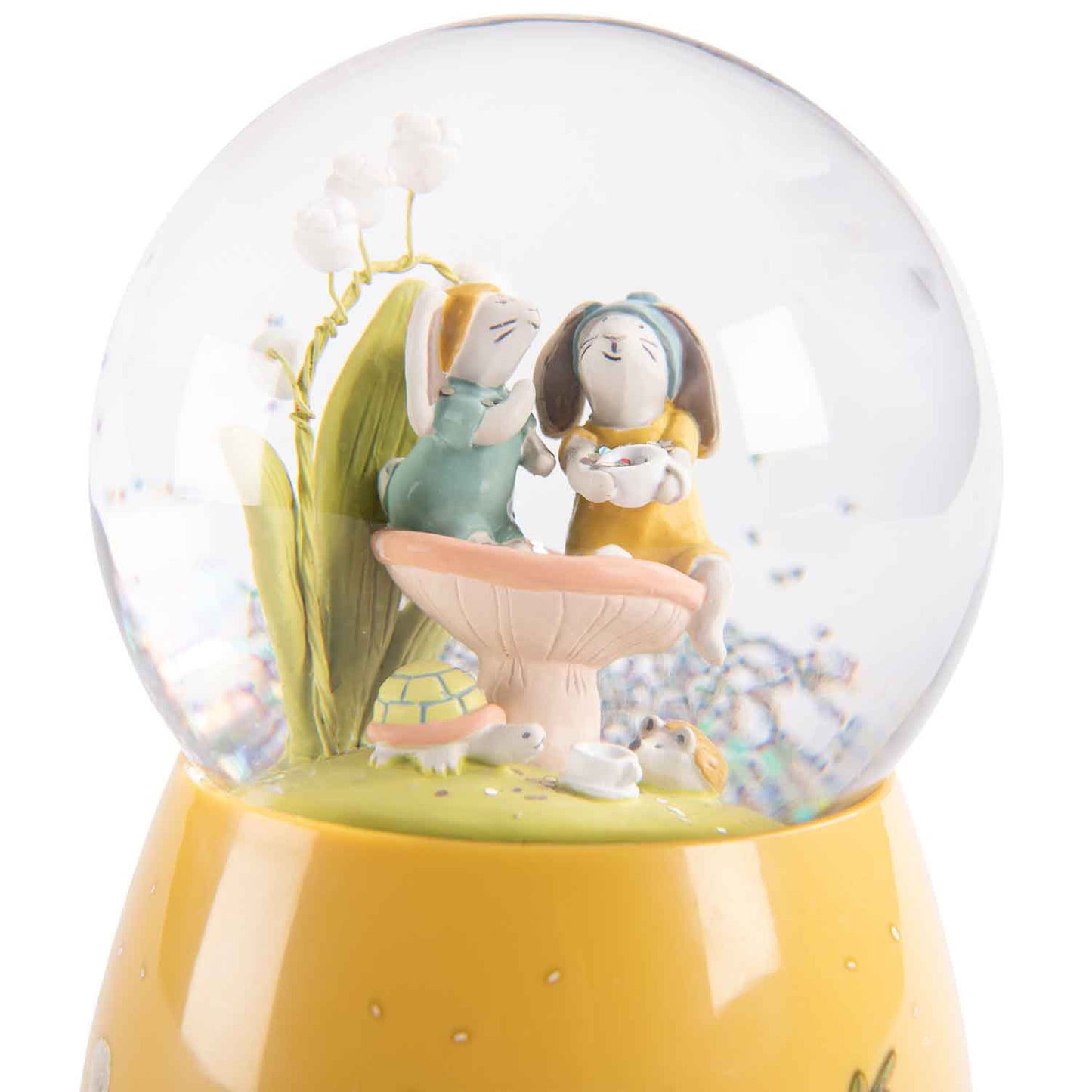 Bola de nieve musical -Trois petits lapins