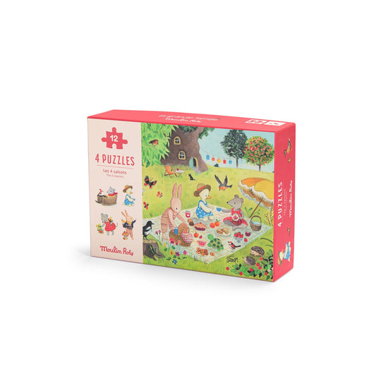 4 mini puzzles Las Estaciones