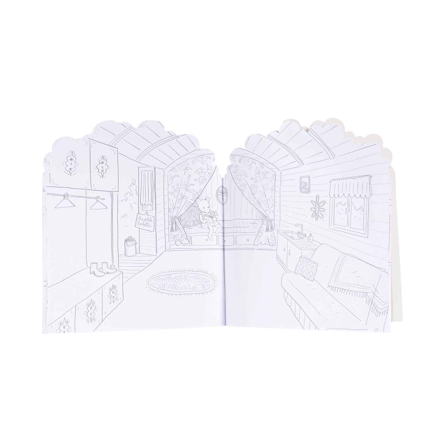 Cuaderno de calcomanías
